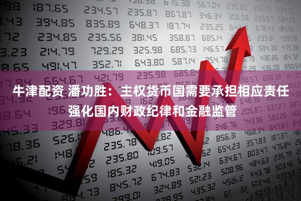 牛津配资 潘功胜：主权货币国需要承担相应责任 强化国内财政纪律和金融监管