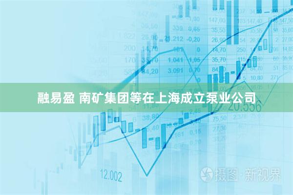融易盈 南矿集团等在上海成立泵业公司